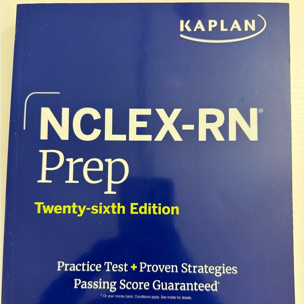 Kaplan NCLEX-RN Prep Guide  26th edition BRAND NEW